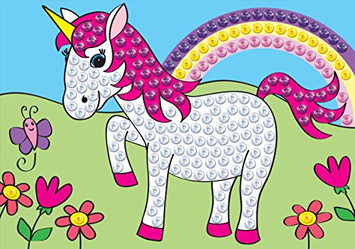 Unicorn sequin art kit gift
