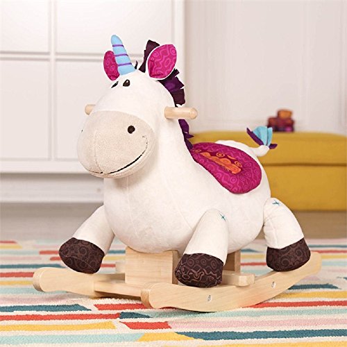 Wooden Toddler Unicorn Rocker 