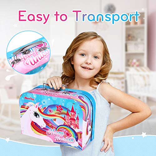 15 Pieces Unicorn & Castles Pretend Play Tea Party Set