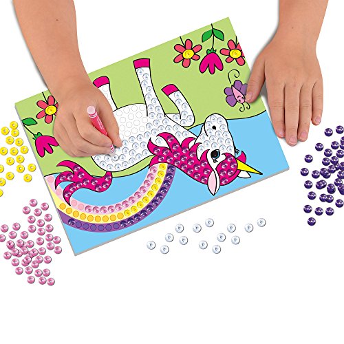 Unicorn sequin art kit