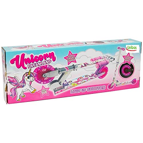 Unicorn Dreamland Light Up Scooter | Ages 5+ Years