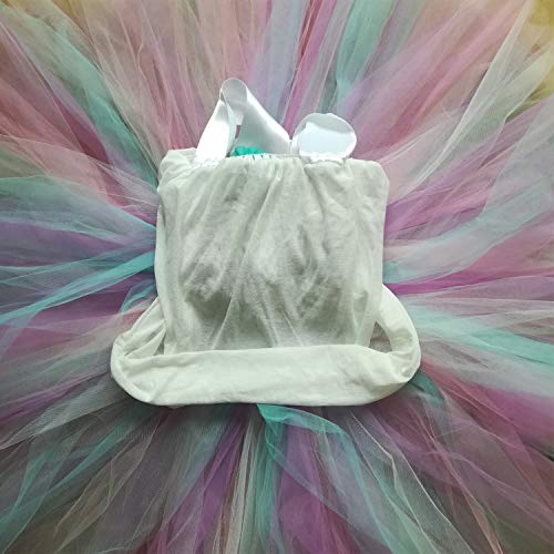 Girls Princess Unicorn Rainbow Tutu Fancy Dress Kids Ballet Tulle Birthday Party Fancy Dress