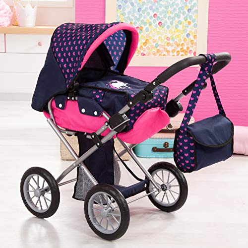 Unicorn Dolls Pram For Dolls Up To 46cm