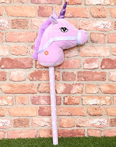 Soft Unicorn Hobby Horse | Purple