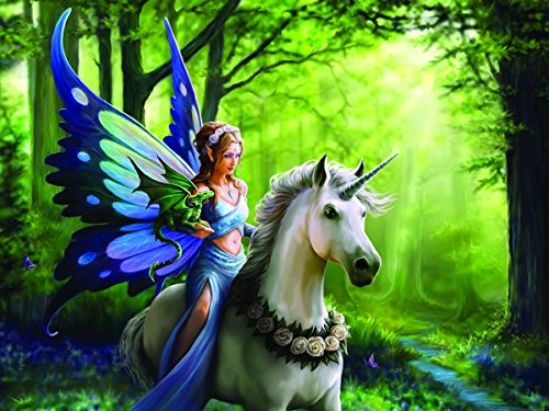 3D unicorn jigsaw puzzle
