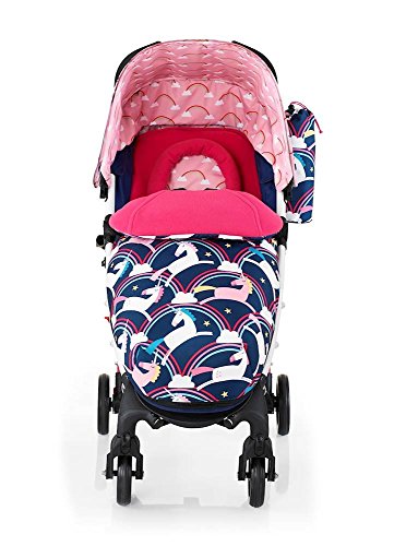 cosatto unicorn pram pushchair baby push chair stroller buggy rainbows unicorns magic review