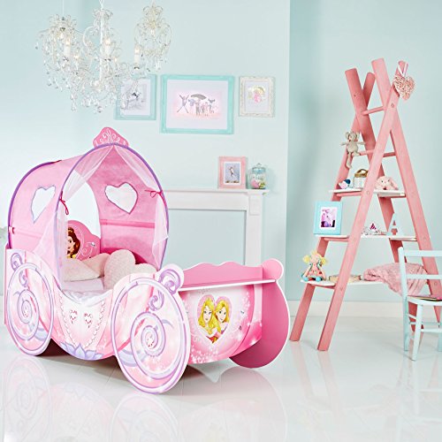 Girls Disney Princess Toddler Bed