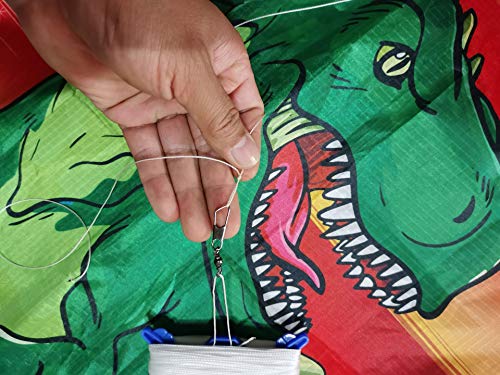2 Pack, Dinosaur + Unicorn Kite | For Children | For 3 Years Upwards | 60x70cm