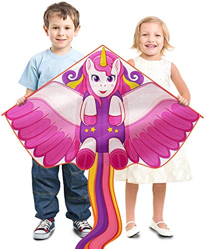 Kids Unicorn Pink Kite