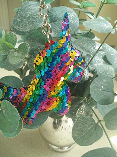 Colourful Unicorn Key Ring 