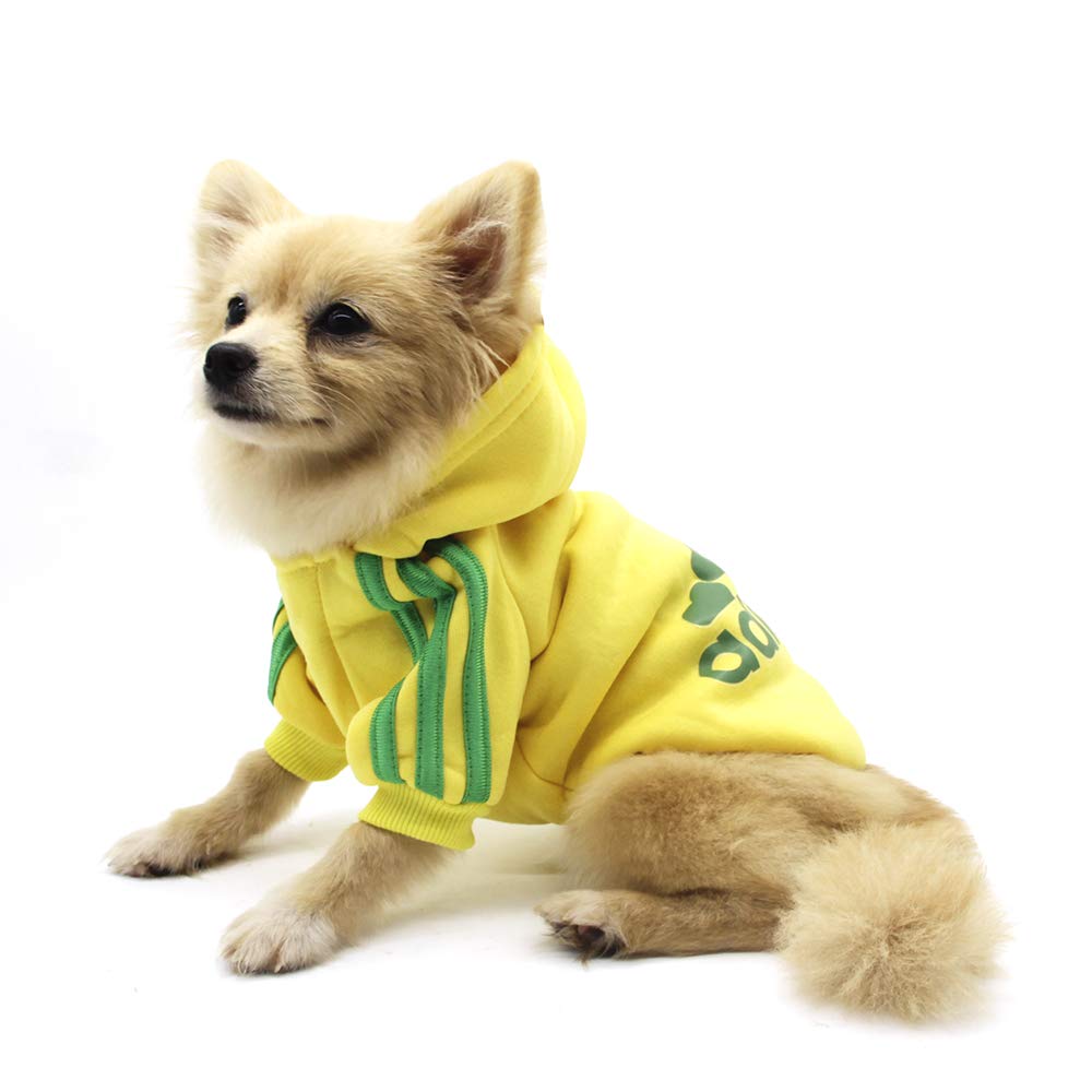Adidas (Adidog) Dog Outfit Costume Yellow and Unicorn Worthy