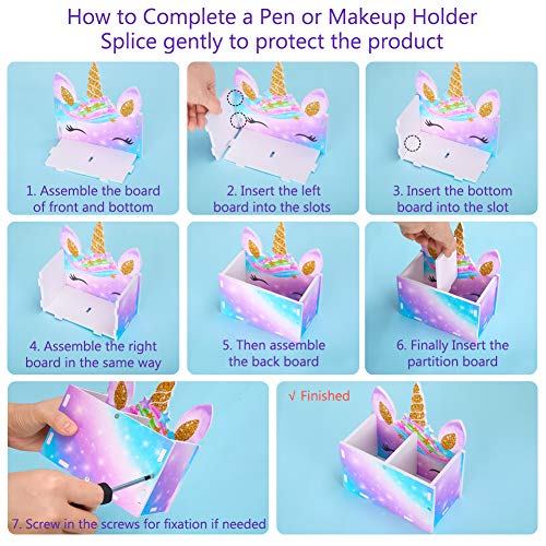 Unicorn Pen Holder For Desk, Table