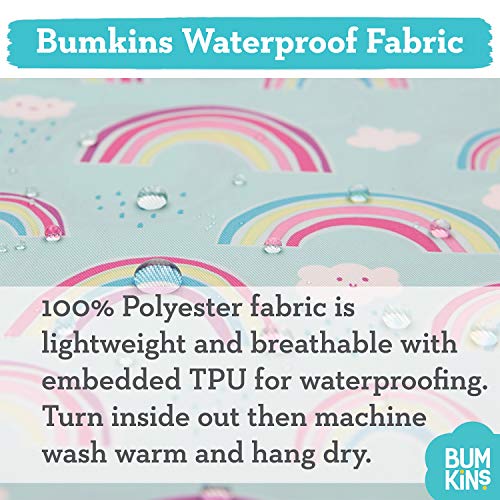 Unicorns & Rainbows Waterproof, Washable, Stain and Odour Resistant Bibs | 6-24 Months | 3 Pack