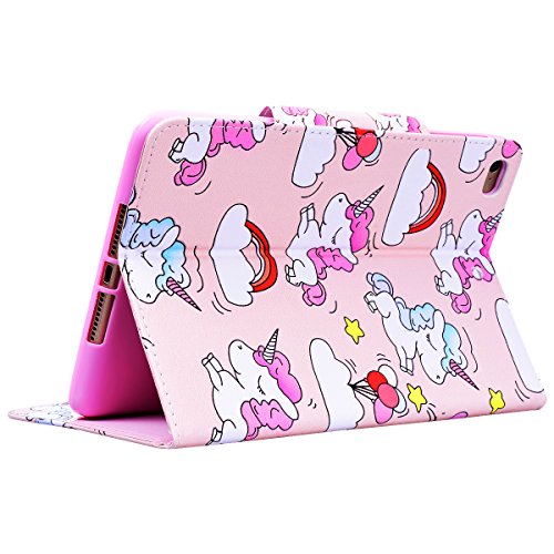 Funny Unicorn iPad Protective Case | Pink