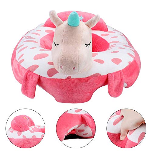 Unicorn Baby Chair Cushion, Comfortable Baby Support - Pink - Baby Gift