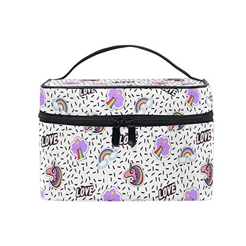 Cool Love Unicorn Cosmetic Toiletry Storage Organiser Case | Women | Girls | Teens