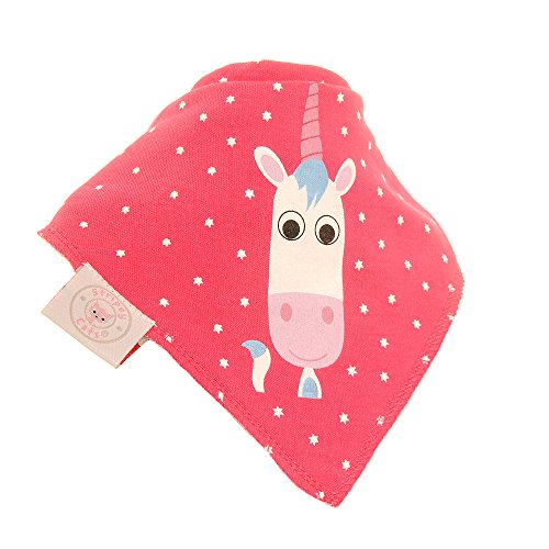Unicorn Dribble Bib Pink Girls