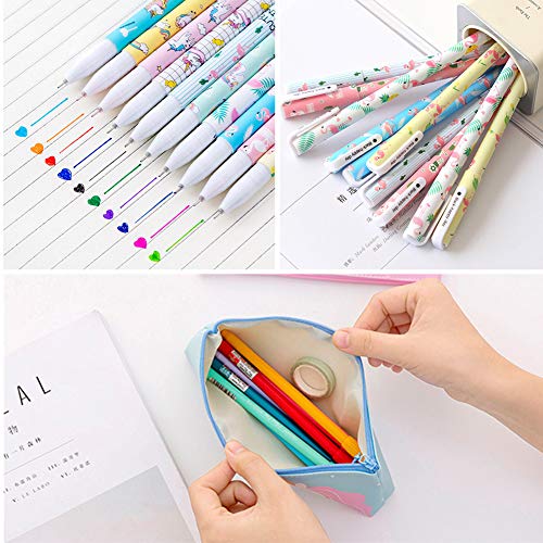 Unicorn Stationery Set Pens, Sticky Notes