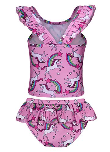 Pink unicorn tankini