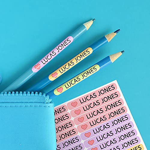Personalised Name Adhesive Labels | For Pens & Pencils