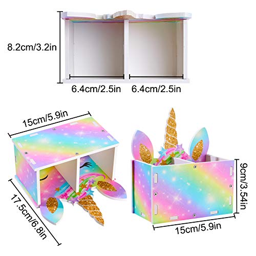 Unicorn Desk Organiser | Rainbow