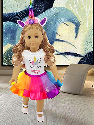 Cute Unicorn Dolls Outfit Accessory