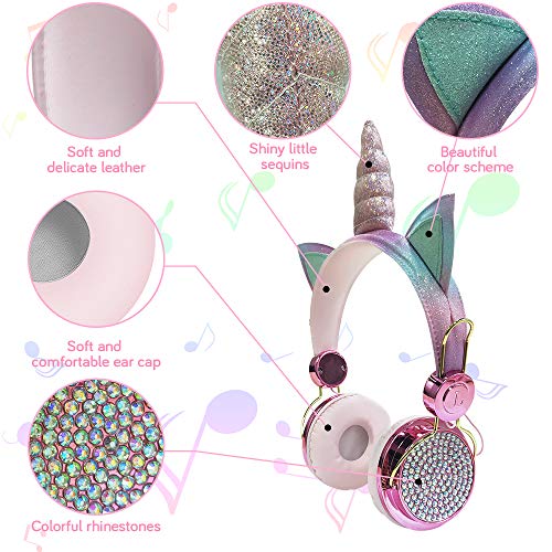 Unicorn Wireless Headphones For Kids