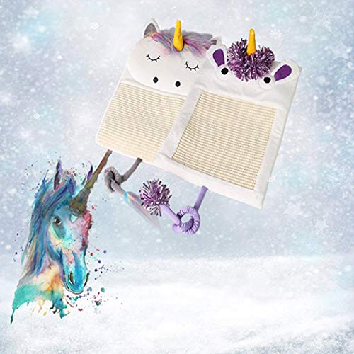 Unicorn Cats Scratching Mat