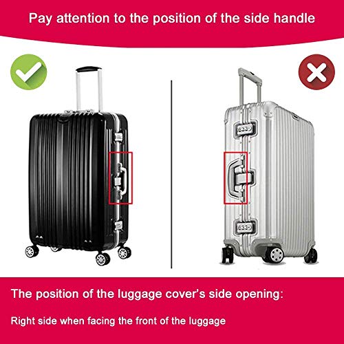 Unicorn Suitcase Protective Cover | Travel Luggage Trolley Case Cover Protector | Pink