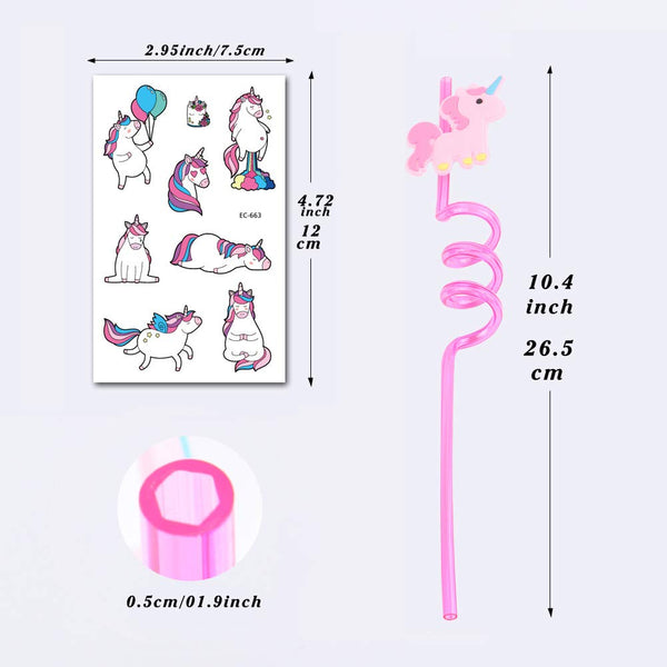 Unicorn Party Bag Fillers - Unicorn Temporary Tattoos