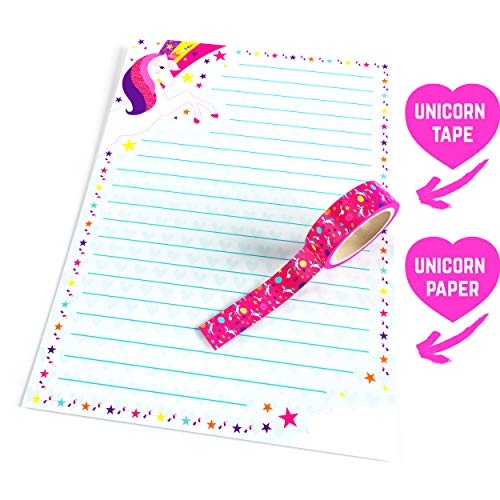 Unicorn Writing Paper & Stamps 