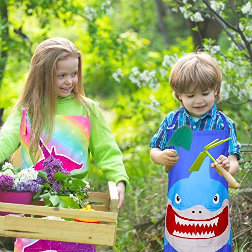 Kids Unicorn Chefs Apron & Hat