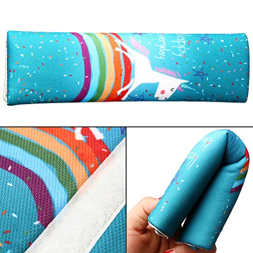 Padded Unicorn Seat Belt Cover