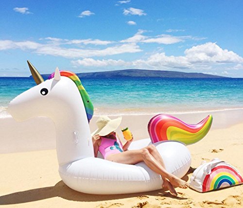 holiday pool float unicorn