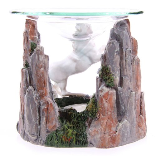 Unicorn candle burner reverse