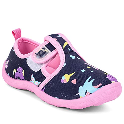 Pink navy unicorn aqua shoe girls kids