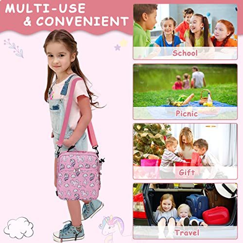 Girls Unicorn Reusable Lunch Bag | Box