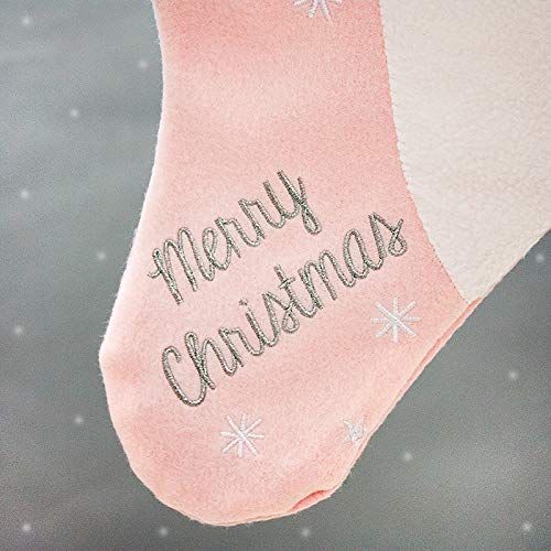 Christmas Unicorn Stocking Personalised Name 