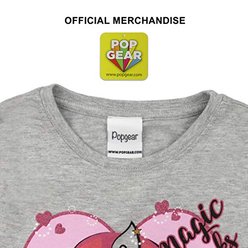Unicorn Girls T-Shirt | Grey | Magic Girls