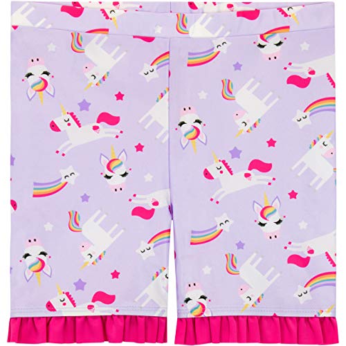 Harry Bear Girls Unicorn Swim Set Purple Ages Various