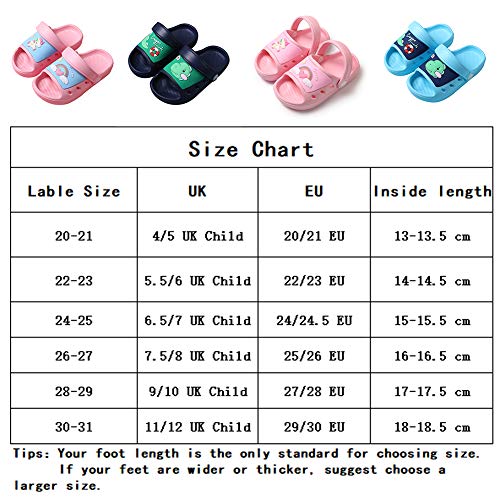 Unicorn Slider Sandals | Kids Summer Beach Slipper | Pink