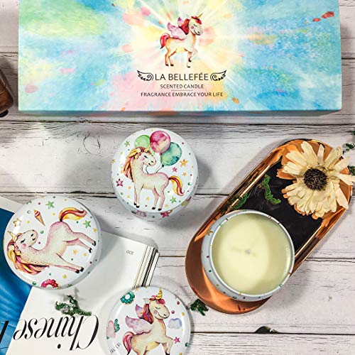 Unicorn Scented Candle Gift Set