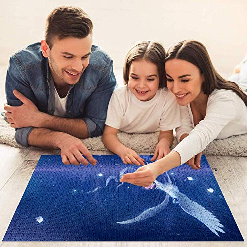 Unicorn & Fairy Fantasy 1000 Piece Puzzle For Kids & Adults