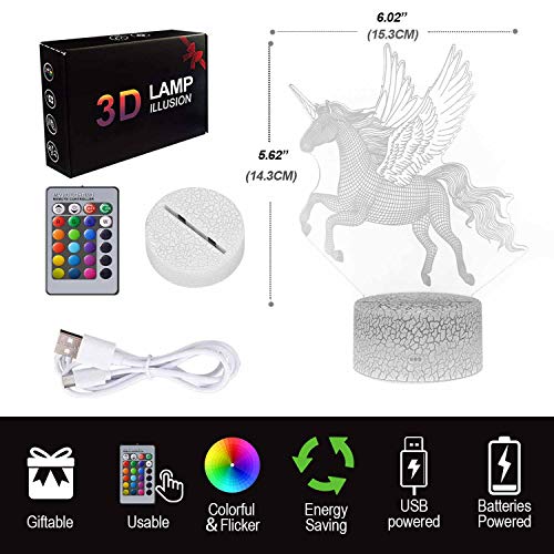 Colour Changing Unicorn Night Light