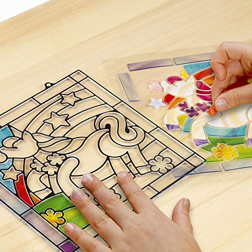 Unicorn Design Stained Glass Kit | Melissa & Doug