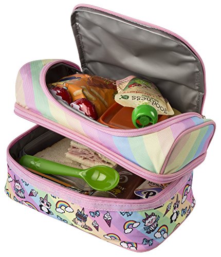 Multi- Compartment Girls Unicorn Lunchbox