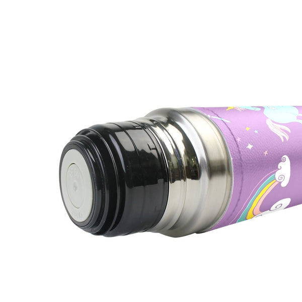 Purple Unicorn Thermos Flask For Girls