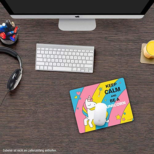 Unicorn mouse mat with rainbow and non slip