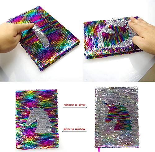 Sequined Unicorn Notebook