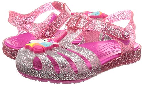 Girls Unicorn Glitter Jellies